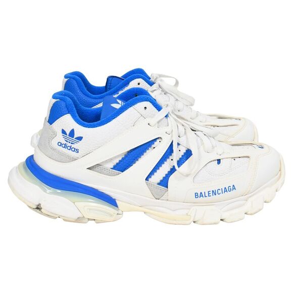 Pre Loved balenciaga Men blue Low Top - Picture 1 of 8